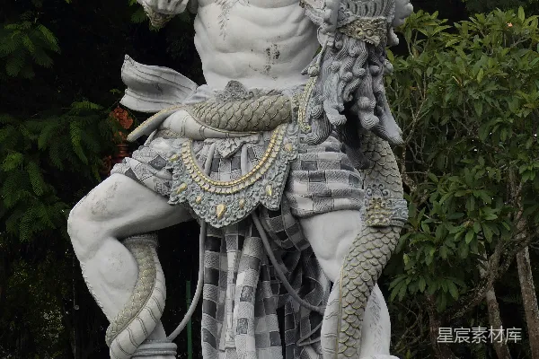 高清摄影 印度教女神雕像