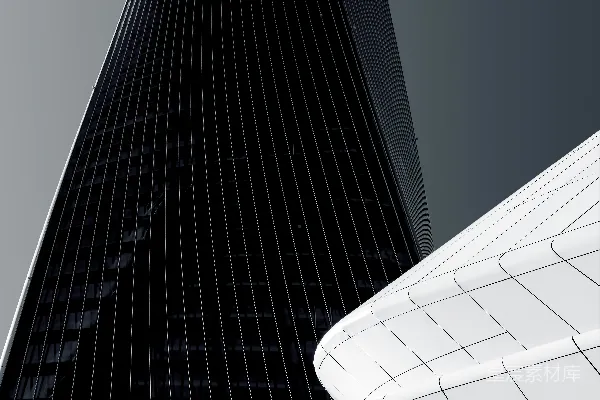 黑玻璃建筑