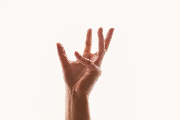 高清摄影 举手的人