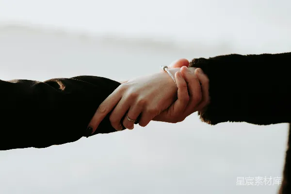 高清摄影 人们手拉手