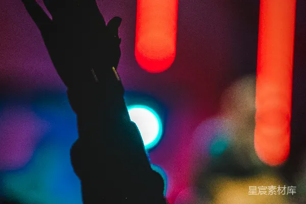 高清摄影 举手的人