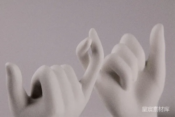 高清摄影 人类的手形成了心形