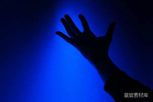 高清摄影 右手轮廓