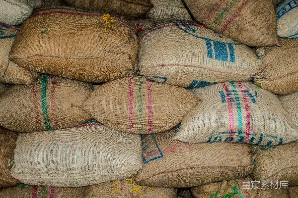 高清摄影 棕色印刷袋装LOT