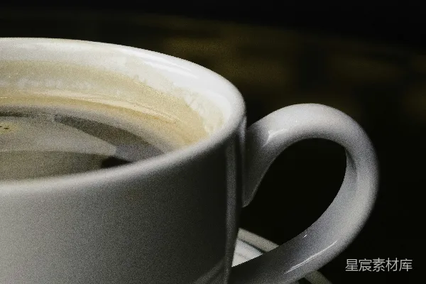 高清摄影 白瓷茶杯配茶碟