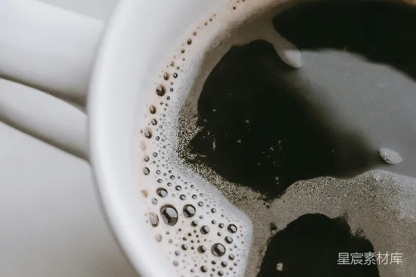 高清摄影 一杯带勺的咖啡