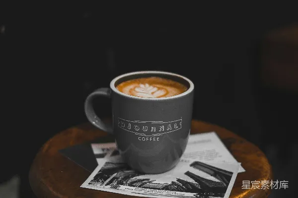 高清摄影 黑咖啡杯中装满 Espresso 咖啡