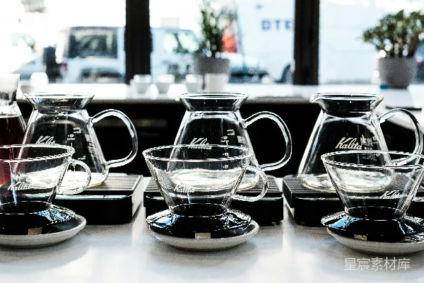 高清摄影 透明玻璃茶杯