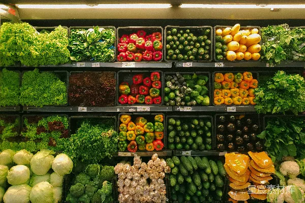 高清摄影 一 bunch of vegetables