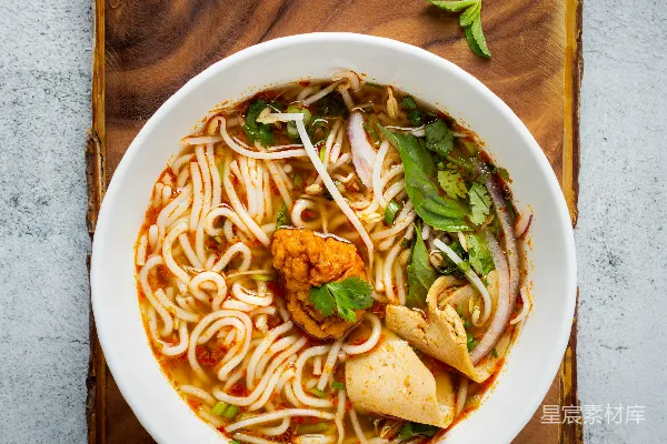 高清摄影 白瓷碗中的面条 dish