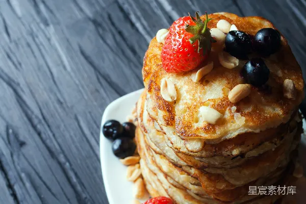 高清摄影 果酱 Pancakes