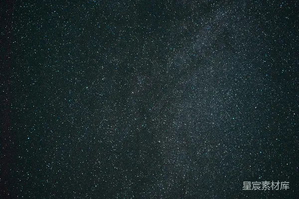 夜空被繁星所填满
