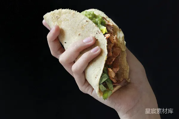 高清摄影 蔬菜卷-TaCo