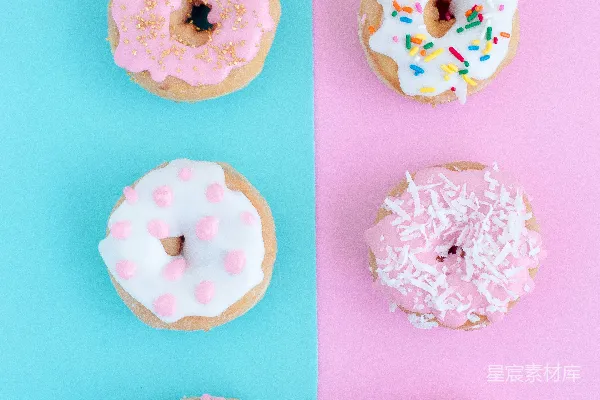 高清摄影 六口味小圆饼
