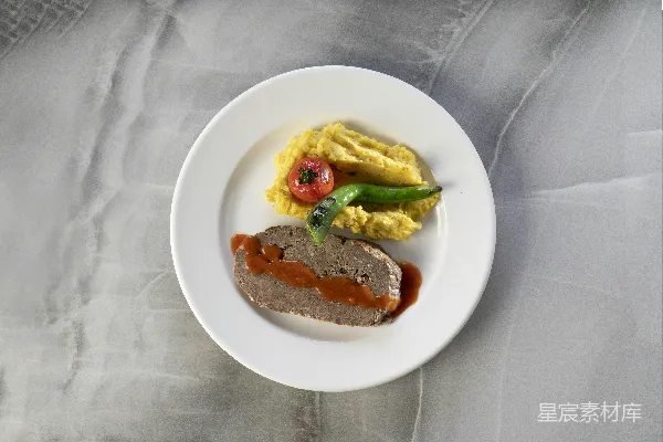 高清摄影 一盘食物