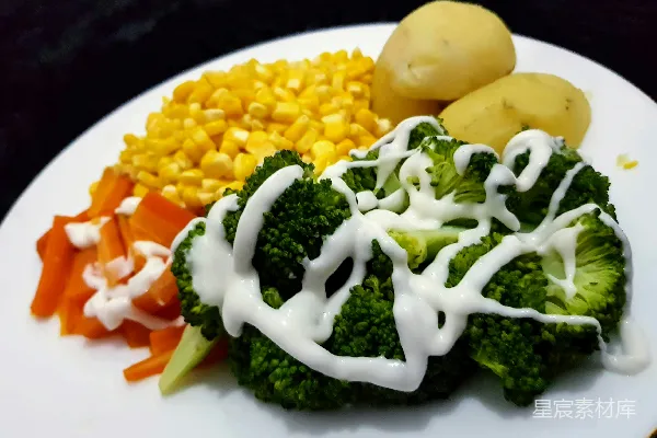 高清摄影 一盘食物
