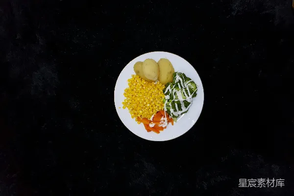 高清摄影 一盘食物