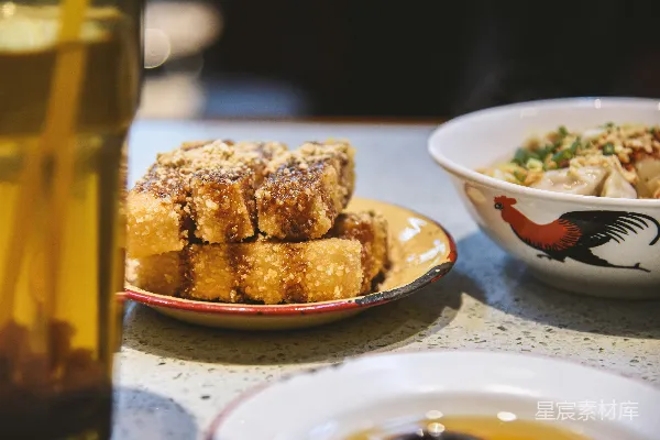 高清摄影 一盘食物