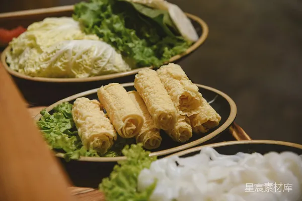 高清摄影 一盘食物