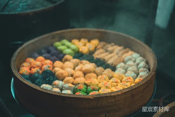 高清摄影 浅 focus 的饺子照片