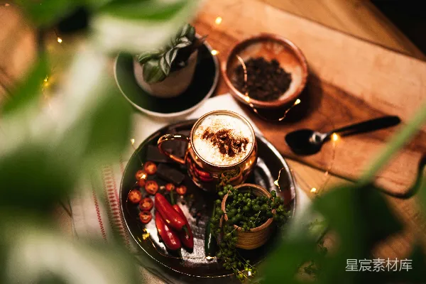高清摄影 白色陶瓷咖啡杯