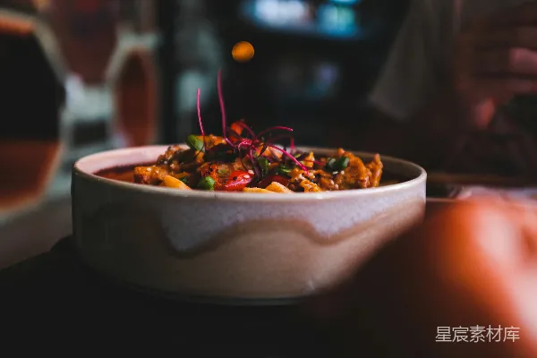 高清摄影 一碗食物