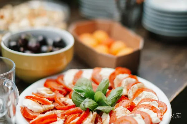 高清摄影 一盘食物