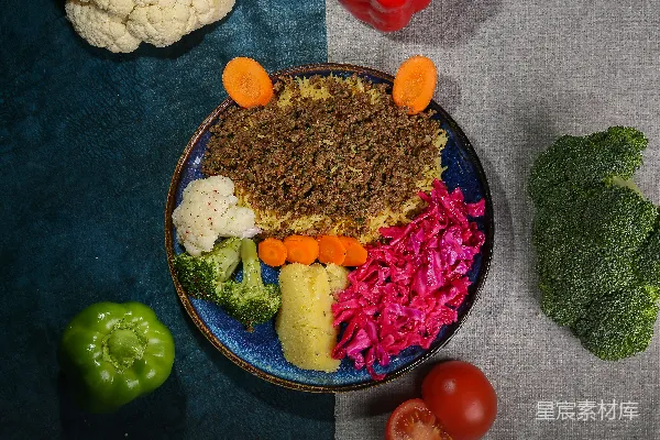 高清摄影 几碗装的食物