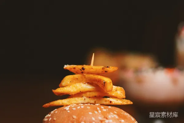 高清摄影 一盘食物