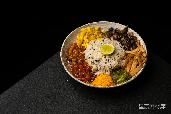 高清摄影 一盘食物