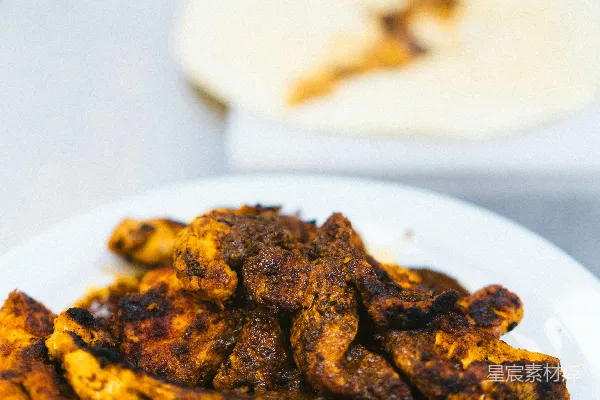 高清摄影 桌子上的一盘食物