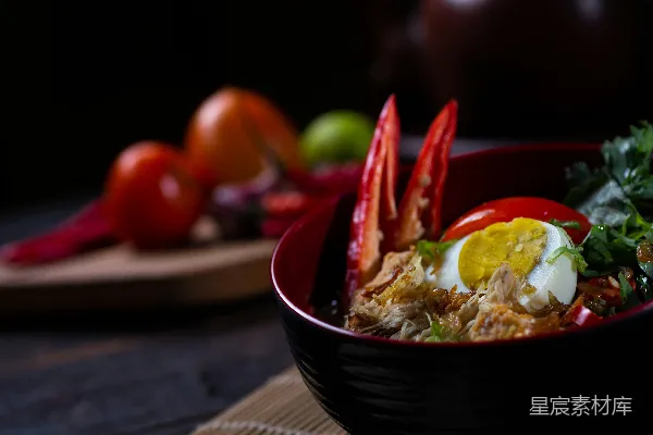 高清摄影 一盘食物