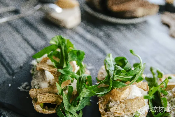 高清摄影 一盘食物