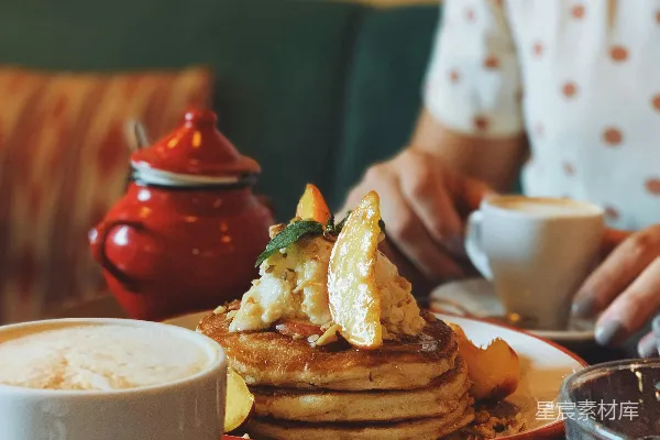 高清摄影 Pancake dish