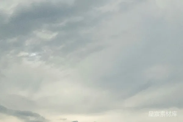 高清摄影 城市上空的云层景象