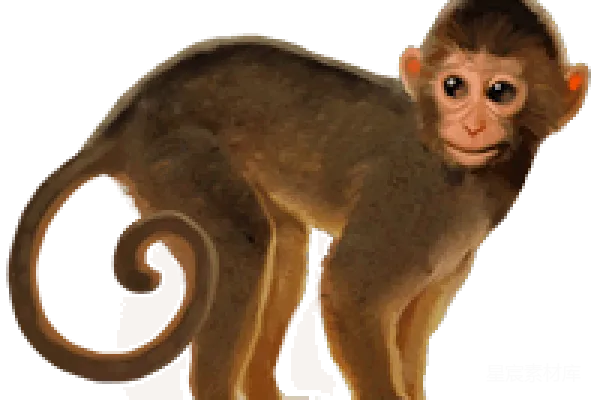 元素素材 猴