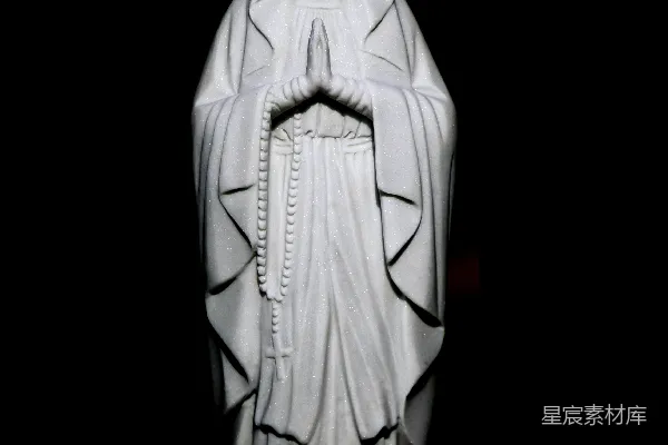 高清摄影 耶稣基督十字架雕像