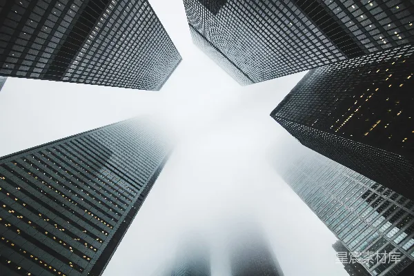 高清摄影 低角度拍摄建筑物