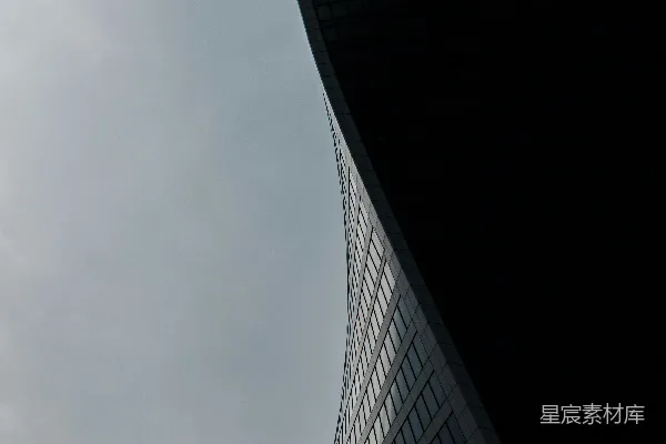 高清摄影 低角度拍摄高层建筑