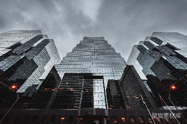 高清摄影 高层建筑的低角度摄影