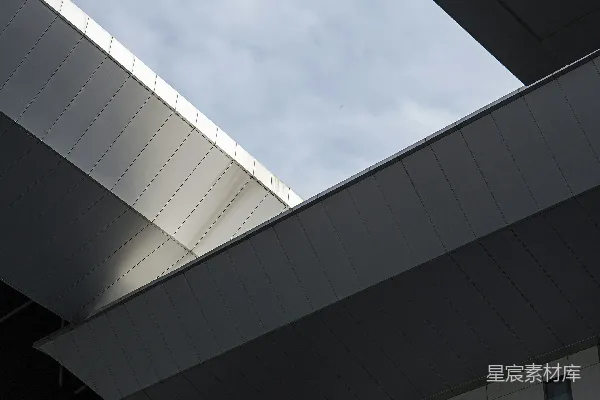 高清摄影 灰色混凝土建筑的建筑摄影