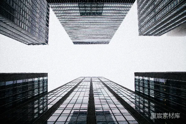 高清摄影 建筑物的低角度视图