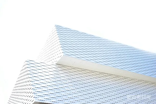 高清摄影 白色混凝土建筑