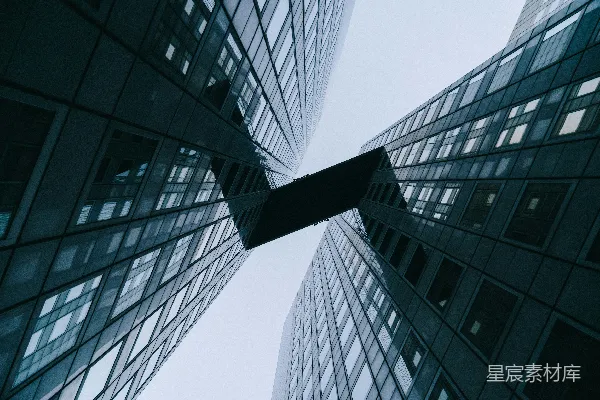 高清摄影 高楼的低角度摄影