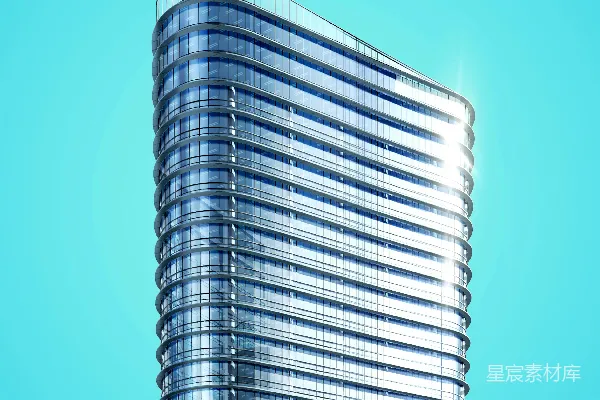 高清摄影 清晰的玻璃和黑色的建筑