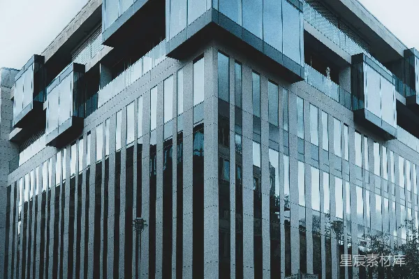 高清摄影 白色和黑色混凝土建筑