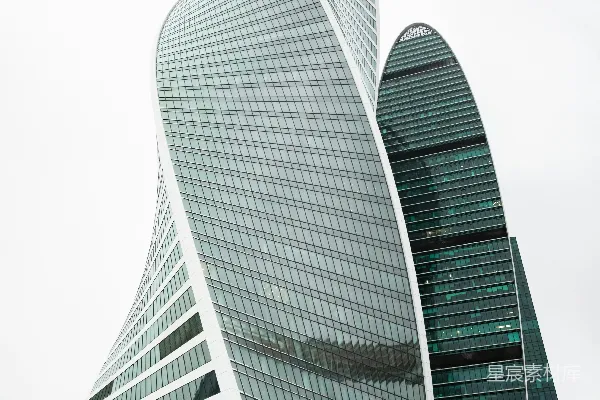 高清摄影 高层建筑的低视角