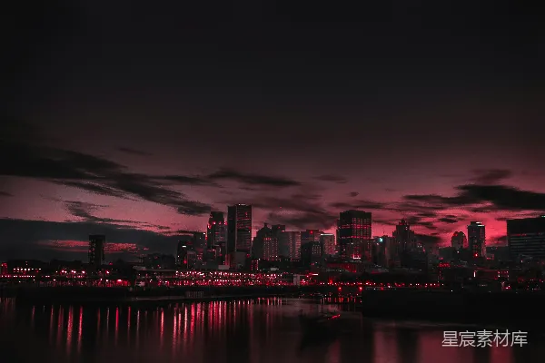高清摄影 黄金时段的城市景观摄影