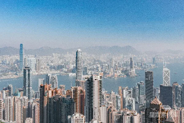 高清摄影 城市建筑的航拍摄影