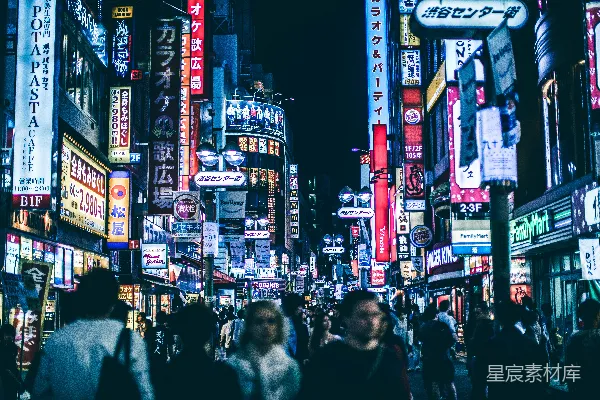高清摄影 人们聚集在街上